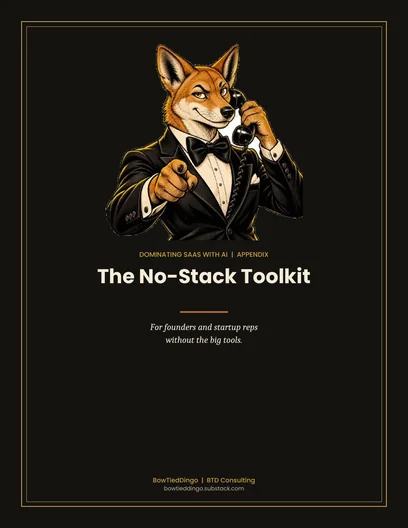 Appendix cover: The No-Stack Toolkit